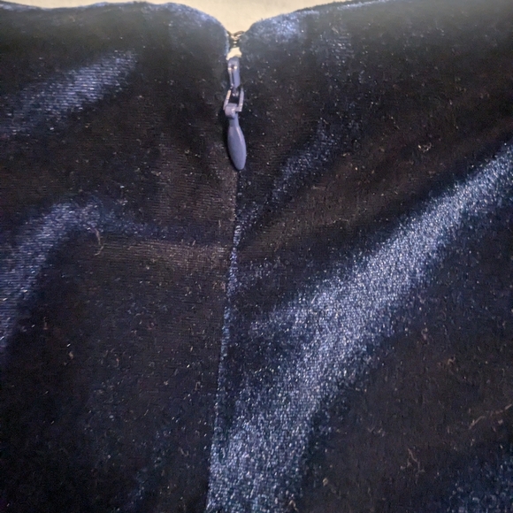 NWT Lane Bryant 22/24 Navy Faux Wrap Dress - Picture 6 of 8